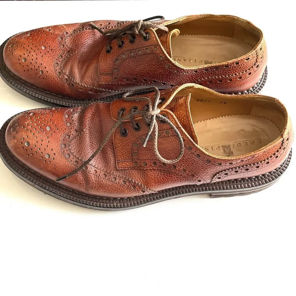 EREDI PISAÑO Men’s Derby Lace up Shoes size 10